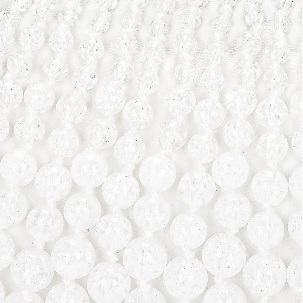 Cult Gaia Nia beaded Leather clutch
